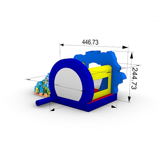 Coloyful Toy Story Slimable Slide Playground per il magazzino a noleggio
