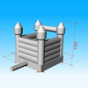 Playhouse gonflable doux avec diapositive avant pour les tout-petits
