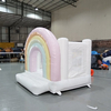 Inflatable Rainbow Bounce House for Birthday Party Events