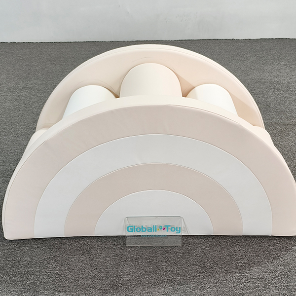 modular white foam climber for kids play zone