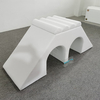 Dual seat white rocker for daycare centers