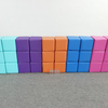 indoor foam block pit play area for baby activities