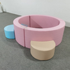 Anneau de fosse en mousse à mousse à tout-petit pour configuration de l'aire de jeux intérieure