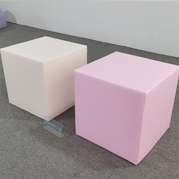 pink soft foam seat block for preschool rental spaces