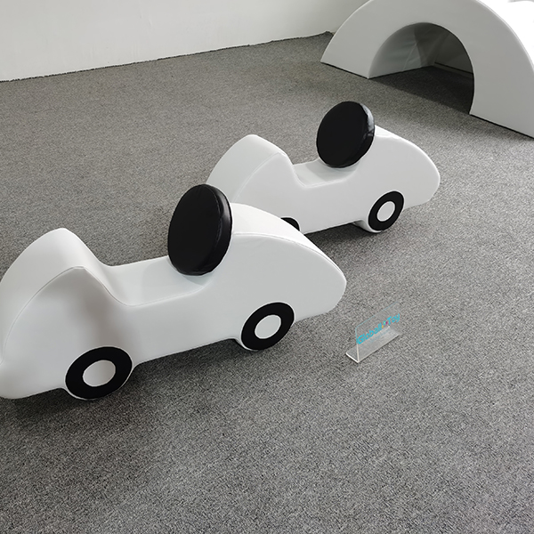 white-toddler-soft-play-car-rockers