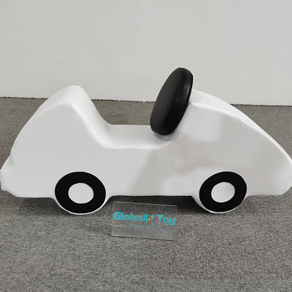 White Foam Soft Play Car Seat