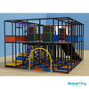 two level indoor playground with obstacle course, tunnels and soft play gym