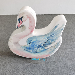 Side profile of duck-shaped soft rocker seat