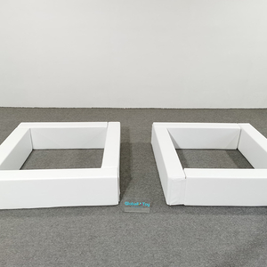 Premium White Soft Play Climbing And Slide Sets with Bridge, Tunnel, And Blocks for Indoor Playrooms, Daycare, And Nursery Fun