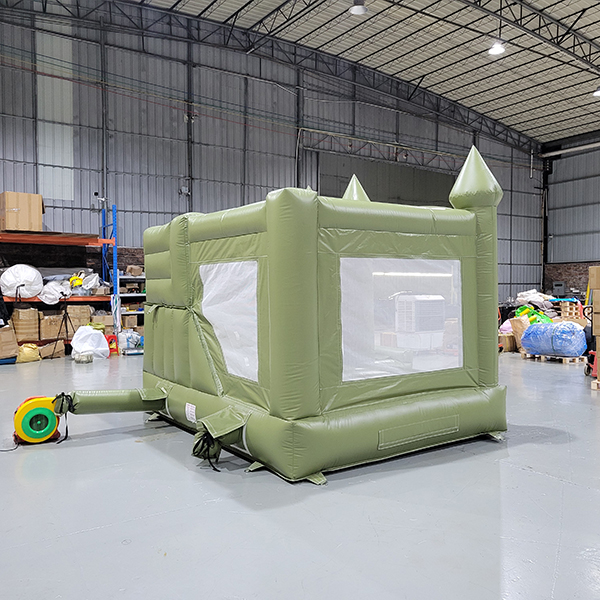 olive-green-bouncy-castle-angle-view-air-blower