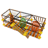 two-level-rope-adventure-challenge-park-with-orange-and-yellow-structure