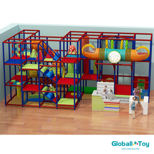 kids indoor play equipment with reception design for shopping mall