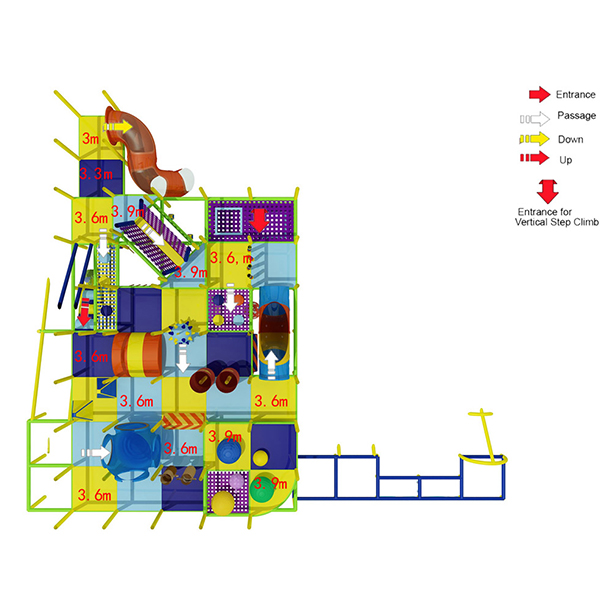 indoor playground manufacturer globalltoy multi activity play zone