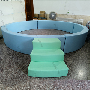 soft tunnel set with big balance beam for kids