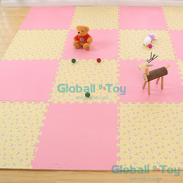 Alfombra-de-juego-suave-con-patrón-de-flores-suelo-de-espuma-rosa-y-amarillo
