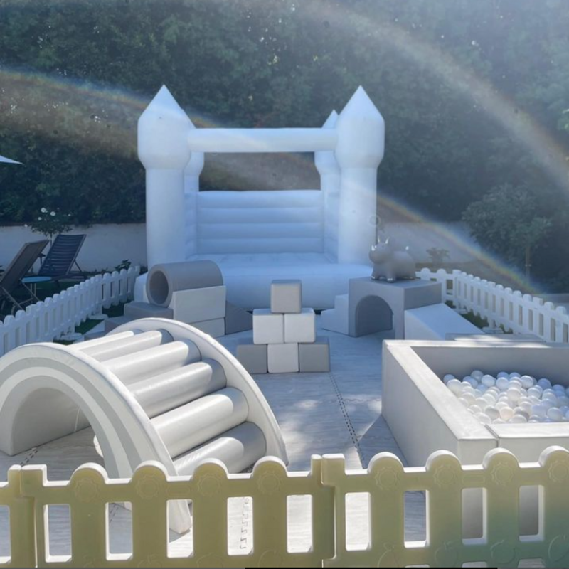 outdoor kids zone soft play part