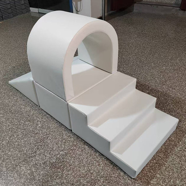 soft play climbing tunnel with stairs for kids indoor playground