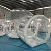 Lodge à bulles gonflables à deux pièces pour la location de glamping
