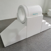 Indoor soft play slide set with climbing tunnel for kids