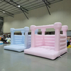 pastel inflatable bounce house for kids party rental