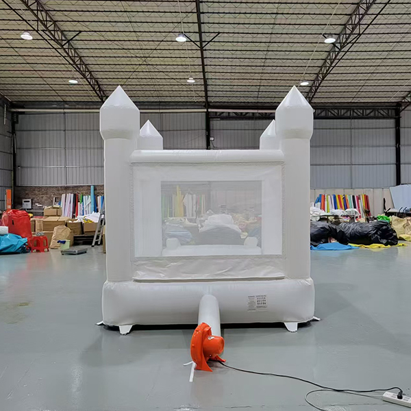 Kids Soft Play Inflatable Castle With Slide For Wedding Use