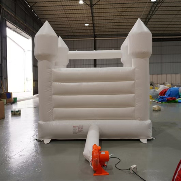 Elegant Mini White Bouncer Castle for Birthday Party Hire