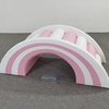 Top view of soft rainbow arch climber with steps