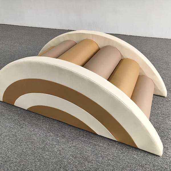 cream soft play roller bridge for distributors