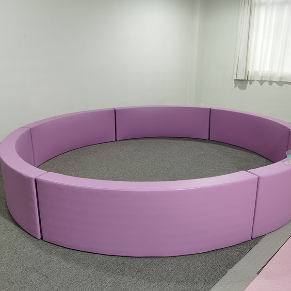 white u shape foam arch tunnel for toddler crawling play