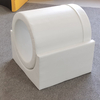 white circular tunnel soft play toy for toddlers