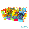 compact indoor playground design with climbing and slides distributor