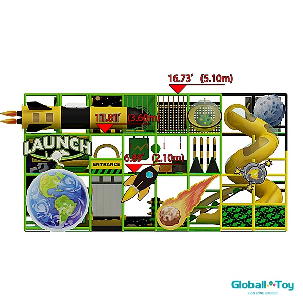 wholesale kids soft play equipment for space playground projects