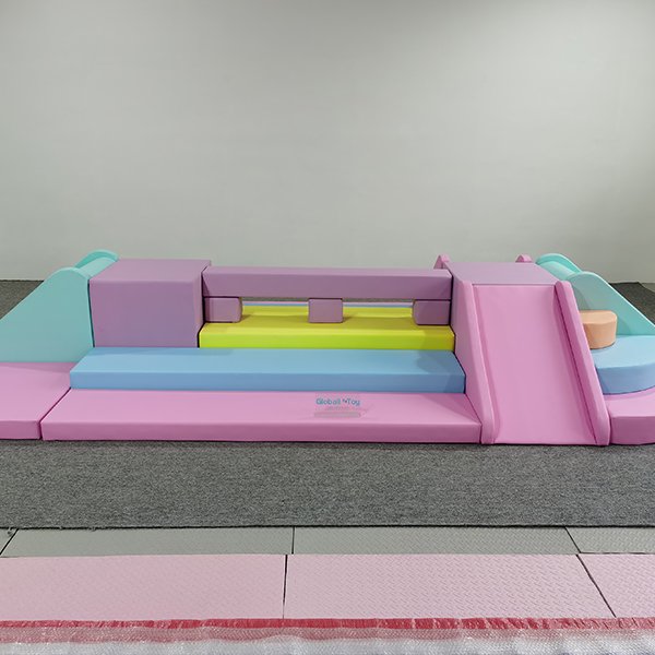 pastel-slide-and-soft-play-climbing-structure