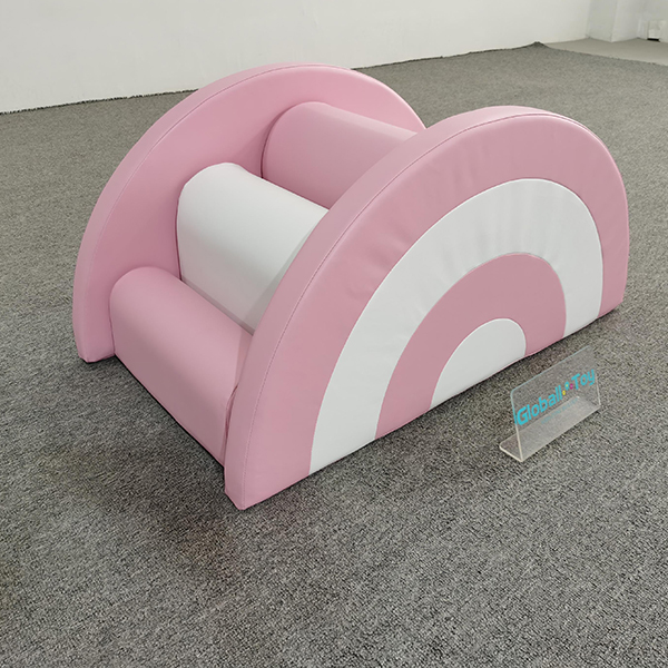 Pink-and-White-Rainbow-Arch-Soft-Play-set
