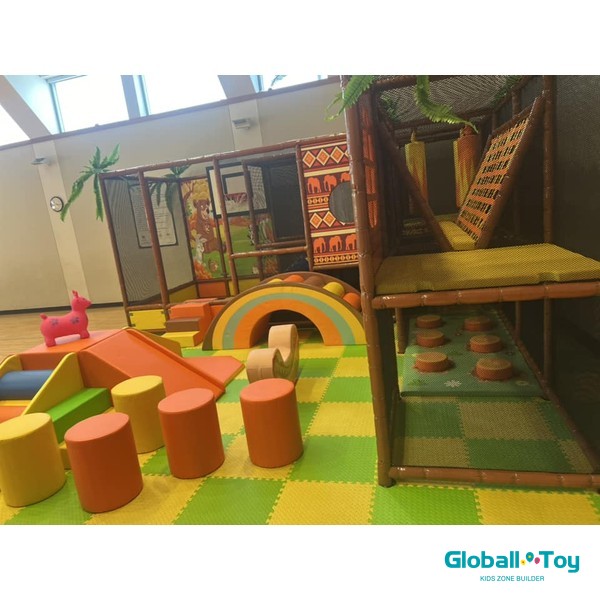 daycare indoor playground jungle theme soft play structure for kids