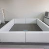 white soft playpen for babies and toddlers