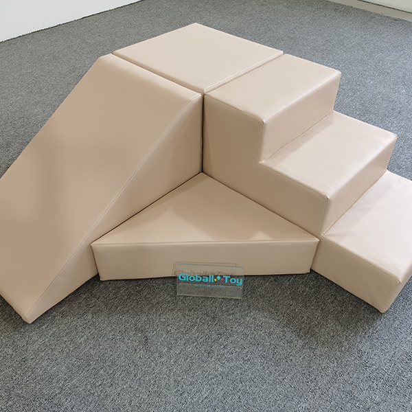 beige-soft-play-stair-and-slide-combo-for-daycare-centers