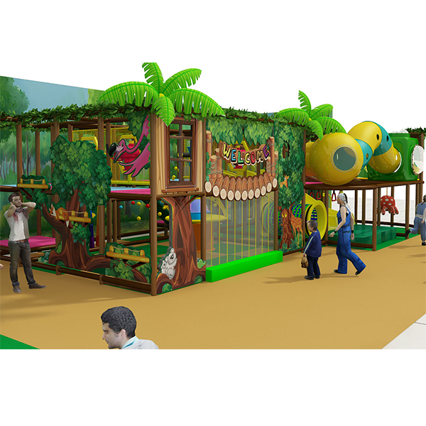 custom jungle theme indoor playground manufacturer for family entertainment centers