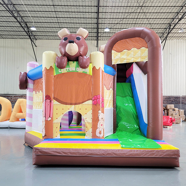 chocolate-house-inflatable-play-structure-for-funfair