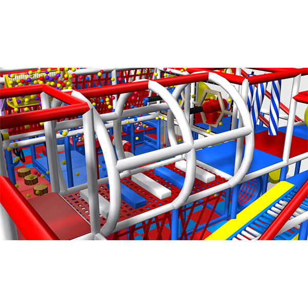 large-red-and-blue-indoor-playground-for-family-centers