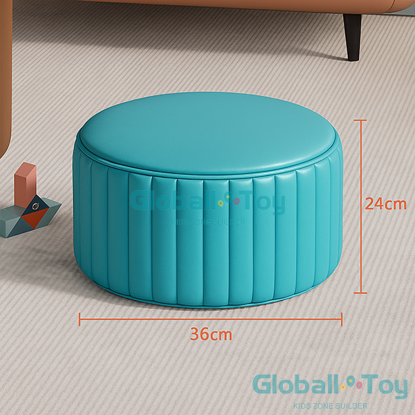 colorful-round-soft-stool-for-kids-room