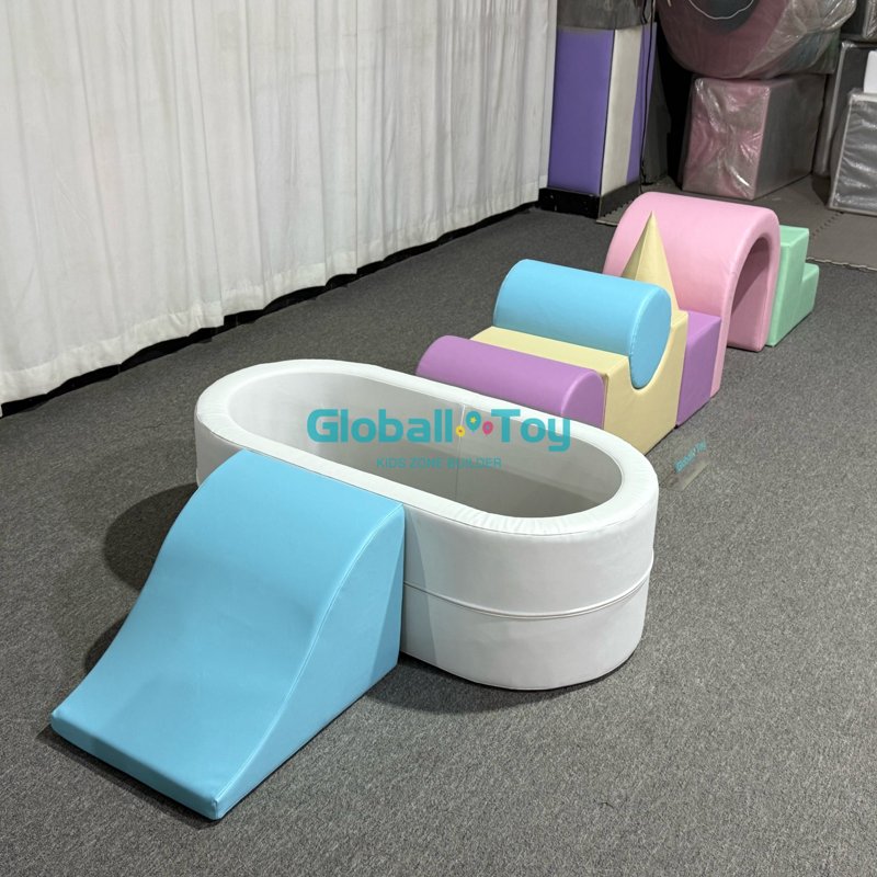 Custom Soft Play Equipment for Kids with Slide