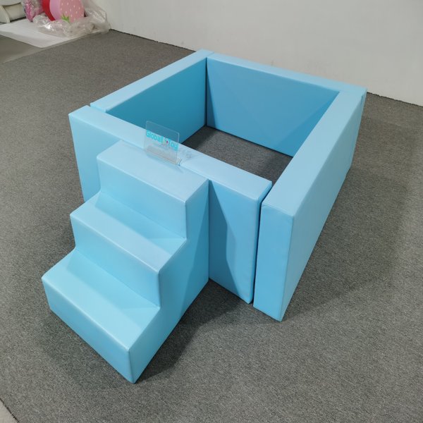 soft-play-ball-pit-pink-round-enclosure-baby-play-area-indoor-playground-supplier