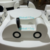 Durable White Soft Play Set with Round Table for Kids Entertainment