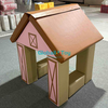 Back Side of Soft Play Kids House with Functional Design