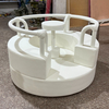 Toddler safe spinning merry go round soft play equipment