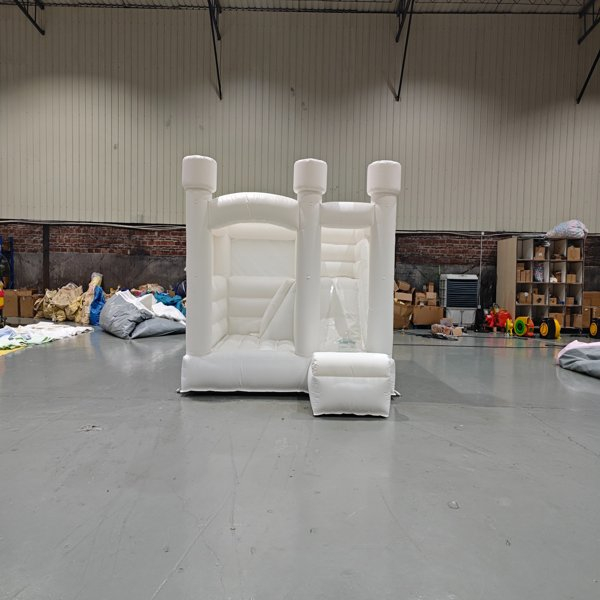 white-bounce-castle-minimalist-indoor-playground-wholesale
