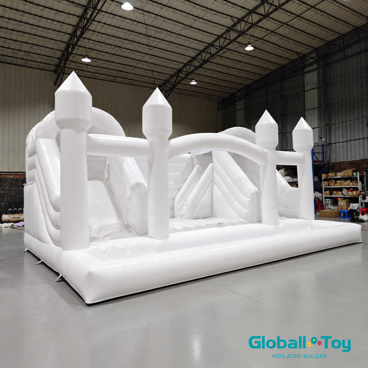 commercial-inflatable-bouncy-castle-with-slide-for-event-rental-manufacturer