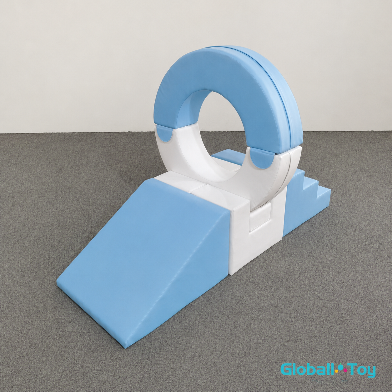 indoor-playground-soft-balance-training-set-with-round-climber-and-steps-factory