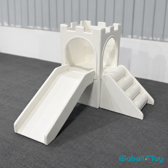 white-soft-play-castle-slide-indoor-playground-equipment-supplier